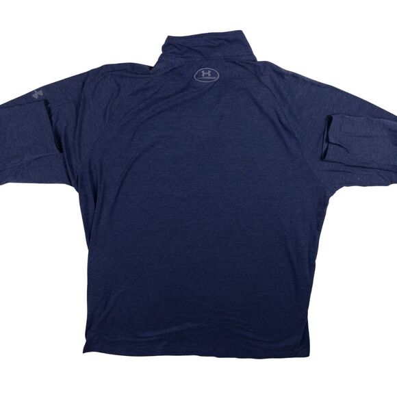 Notre Dame Hockey Under Armour 1/4 Zip 2XL UA HeatGear Charged Loose Fit Sweater - Picture 3 of 9